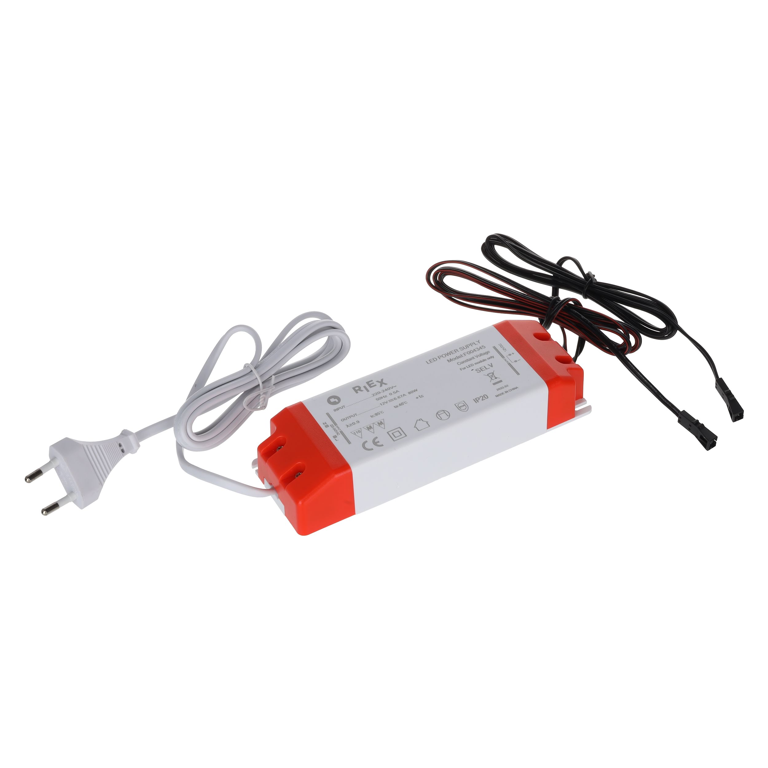 LED zdroj 12 V, 80 W