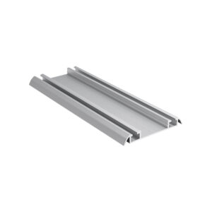 Profil vodiaci spodný ELEGANT PLUS NEW, strieborný