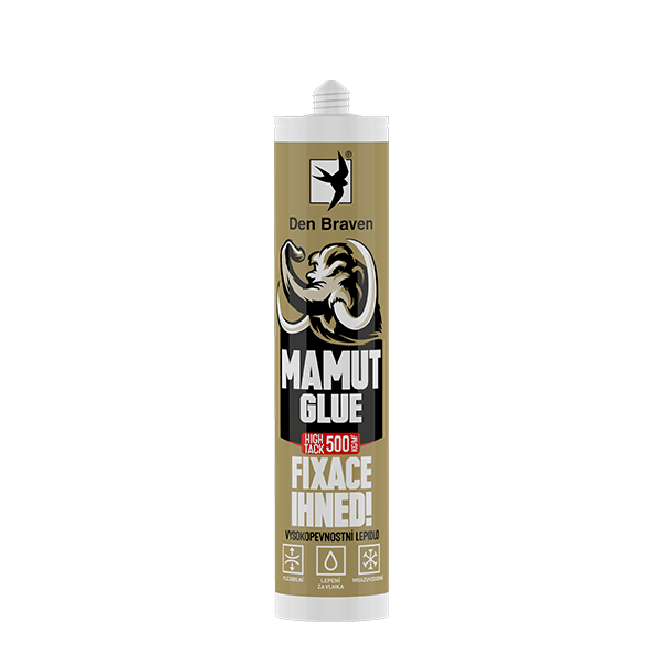 Den Braven Mamut Glue (High tack) 290 ml, biely GOLD