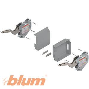 BLUM 20K2B00 AVENTOS HK-S ZDVÍHAČ KRYTKY SVETLO ŠEDÉ HRANATÉ