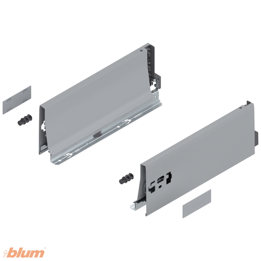 BLUM 378K3002SA ANTARO BOČNICA ŠEDÁ 300MM