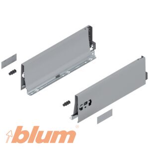 BLUM 378K3502SA ANTARO BOČNICA ŠEDÁ 350MM