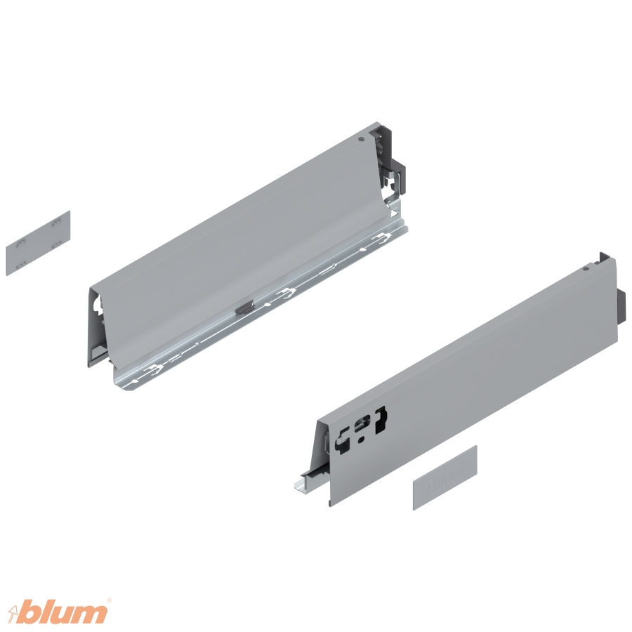 BLUM 378M3502SA ANTARO BOČNICA ŠEDÁ 350MM
