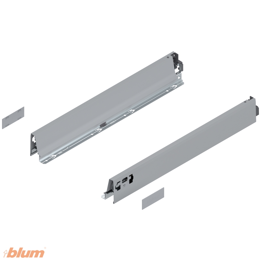 BLUM 378N5002SA ANTARO BOČNICA ŠEDÁ 500MM