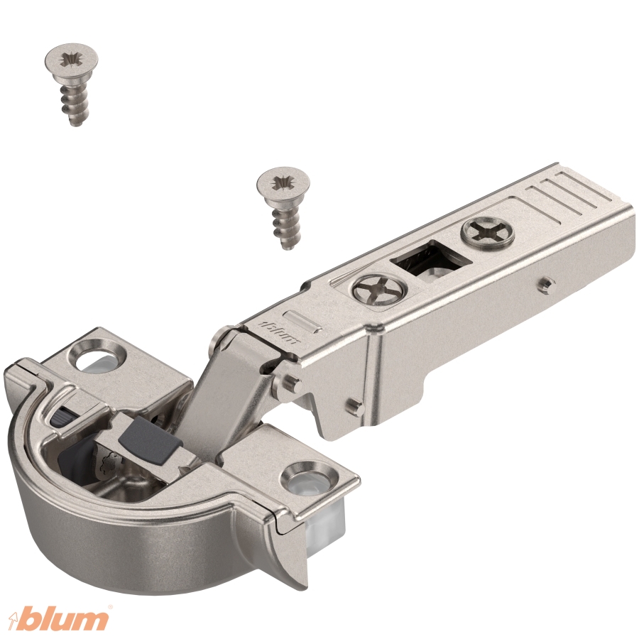 BLUM 71B950A ZÁVES CLIP TOP BLUMOTION NALOŽENÝ S PEROM BRZDENÝ PRE HLINÍKOVÉ RÁMY 95°
