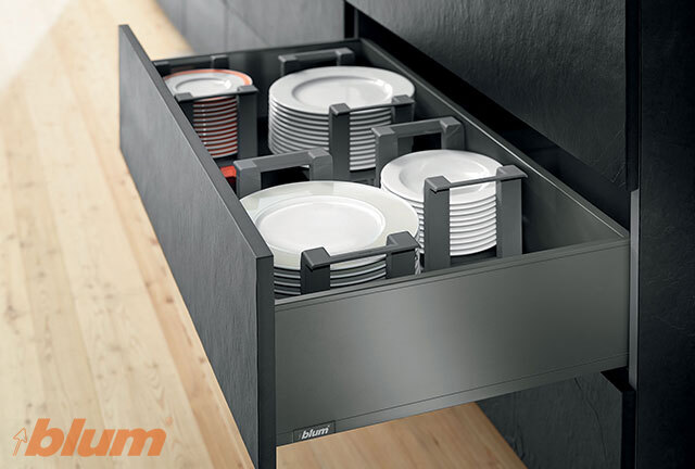 BLUM LEGRABOX 450MM VÝŠKA C ŠEDÁ KOMPLETNÁ ZÁSUVKA