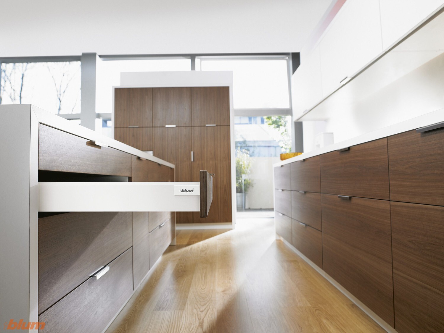 BLUM TANDEMBOX ANTARO 400MM VÝŠKA K BIELA KOMPLETNÁ ZÁSUVKA