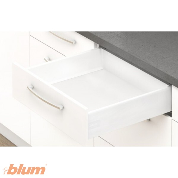 BLUM TANDEMBOX ANTARO 450MM VÝŠKA K BIELA KOMPLETNÁ ZÁSUVKA