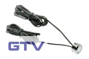 Dotykový spínač stmievateľný 12V DC, max. 12V/24V,36W/72W, kábel 1500mm, pochromovaný