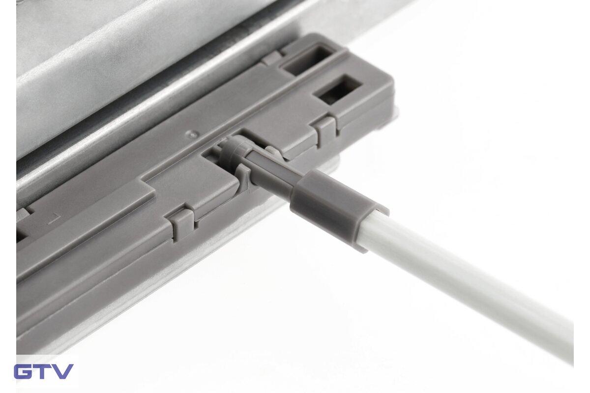 GTV AXISPRO zásuvka na 16tku, výška 168 mm (C), 550 mm, Push-To-Open / Tip-On, biela – Obrázok 13
