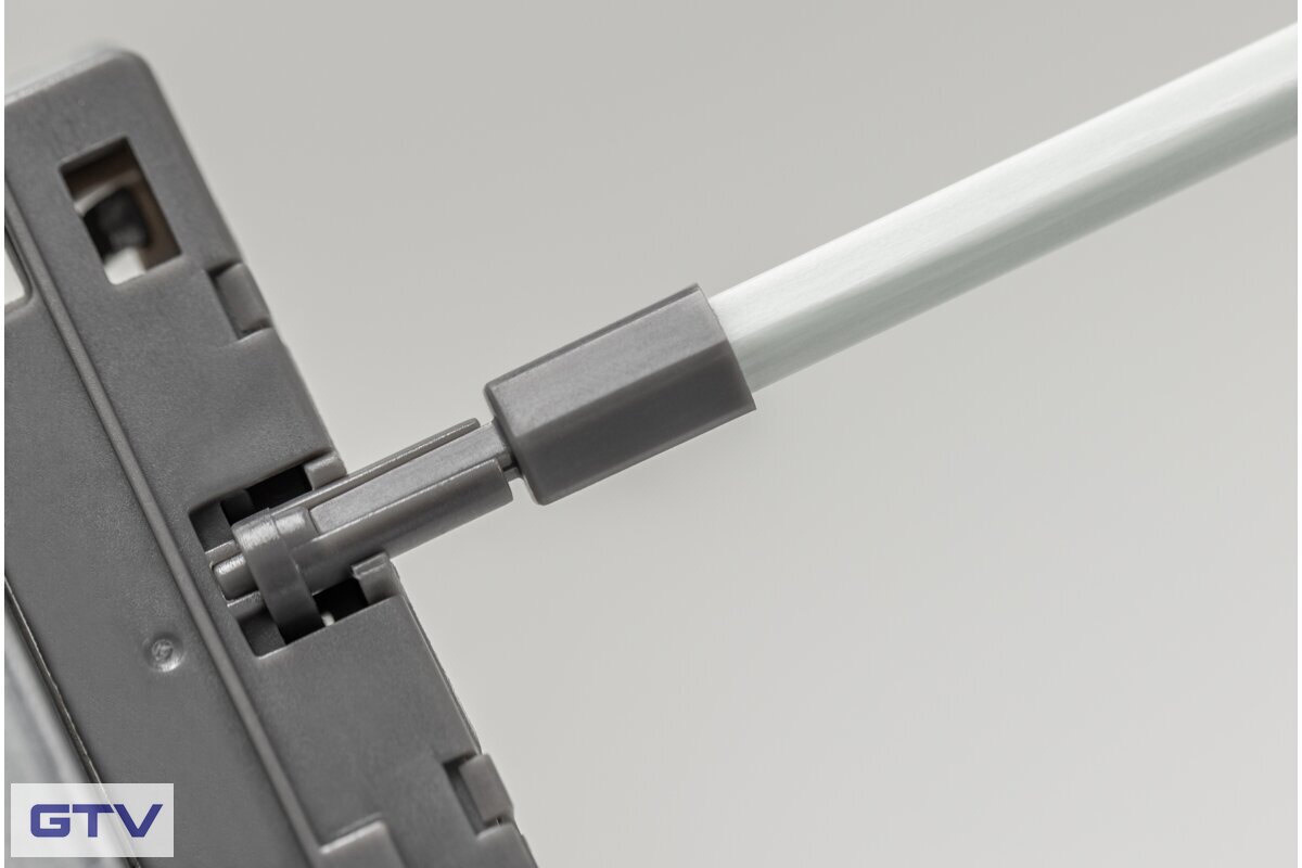 GTV AXISPRO zásuvka na 16tku, výška 168 mm (C), 550 mm, Push-To-Open / Tip-On, biela – Obrázok 11