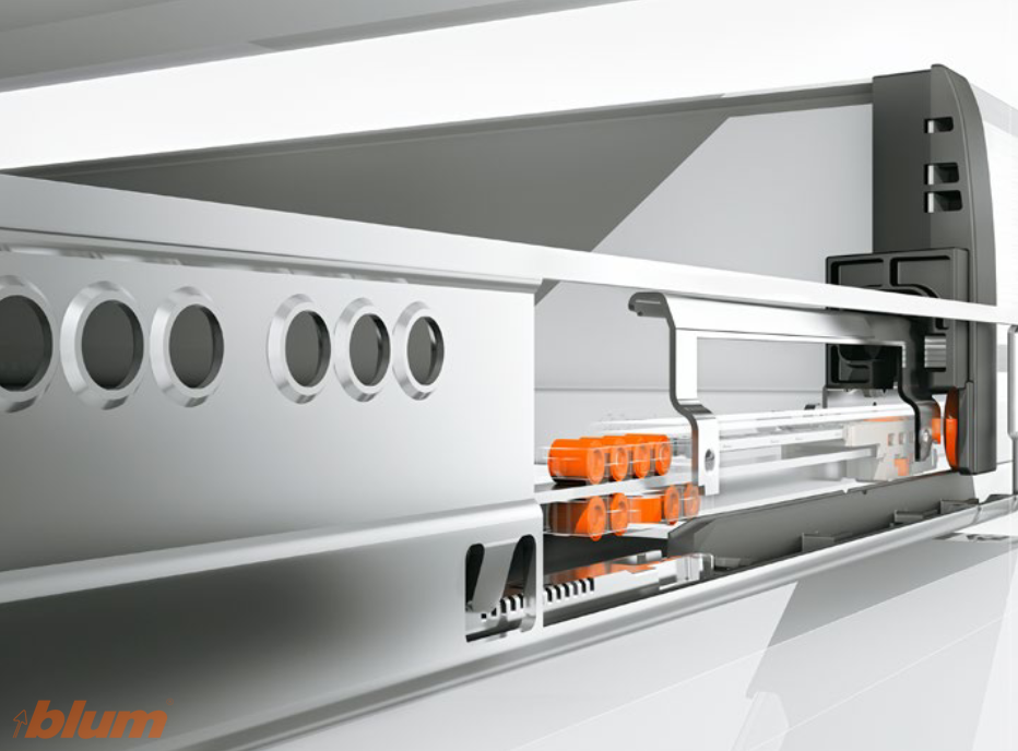 BLUM TANDEMBOX ANTARO 270MM VÝŠKA D BIELA KOMPLETNÁ ZÁSUVKA (BOČNICE M) – Obrázok 2
