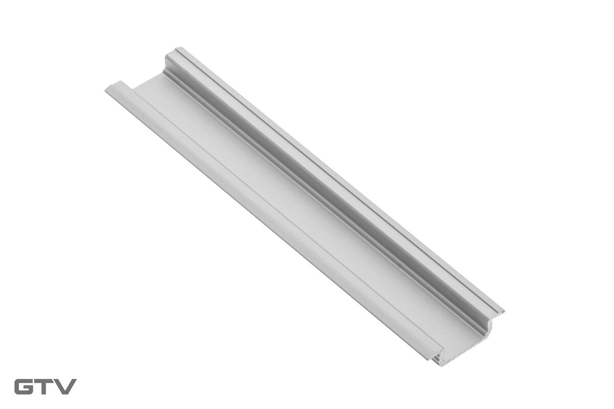 LED profil GTV GLAX, zafrezovací, 3m, hliník