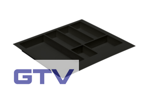 Príborník GTV Axispace 600, čierny