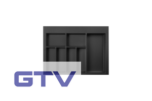 Príborník GTV Axispace 700, čierny