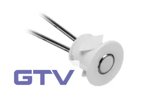 Stmívatelný dotykový spínač 12V 24W, bílá, fi 22 x 16mm, pro otvor fi18