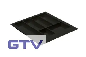 Príborník GTV Axispace 500, čierny